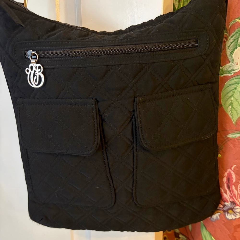 Black Quilted Shoulder Bag